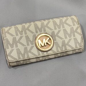 Michael Kors Monogram Beige Wallet